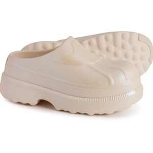 Sorel Caribou Clogs Chalk Color (Beige Glitter) US Size 8 New